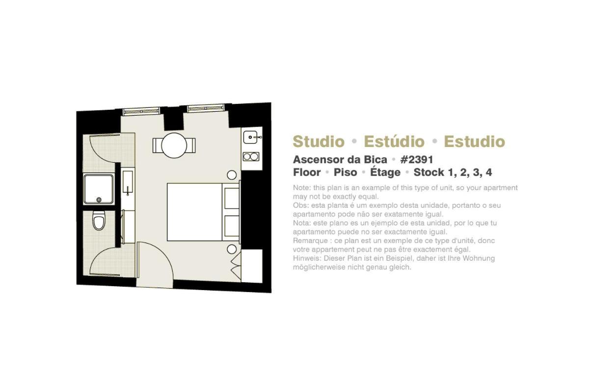 Apartment Ascensor Da Bica - Serviced Lisbon