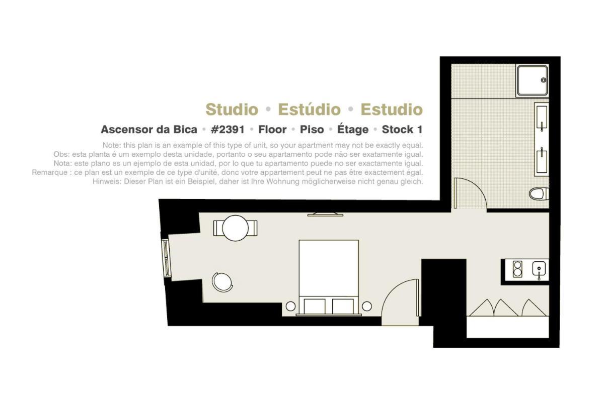 Apartment Ascensor Da Bica - Serviced Lisbon